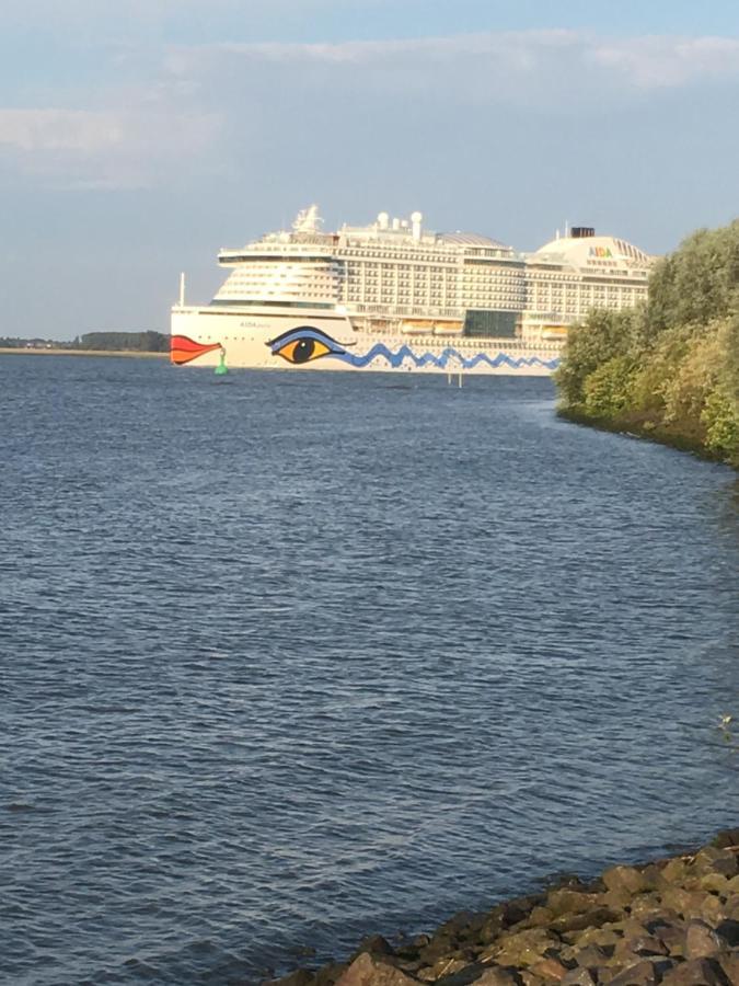 Wohnen Im Alten Land Grünendeich Esterno foto