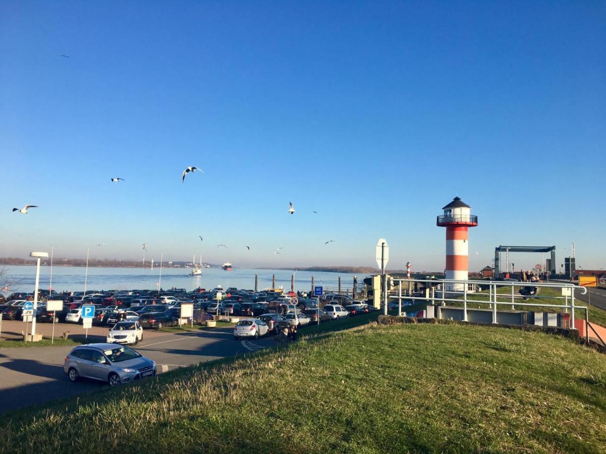 Wohnen Im Alten Land Grünendeich Esterno foto